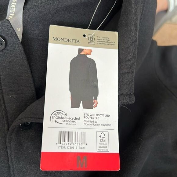 Mondetta Ladies' Collared Fleece Pullover Top - Picture 9 of 10